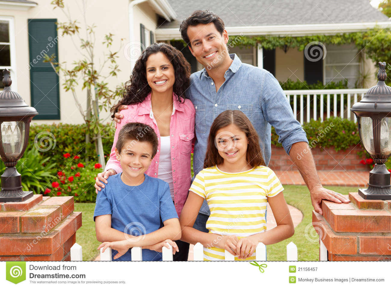 http://www.dreamstime.com/royalty-free-stock-photography-hispanic-family-standing-outside-home-image21156457